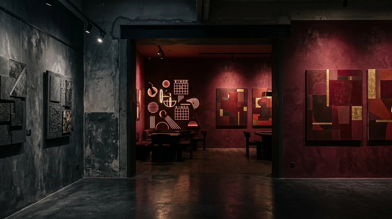 Eurobet dark gallery space